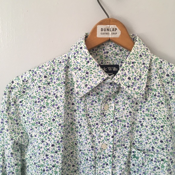 Jack Wills Other - Jack Wills Floral Men’s Button Down Dress Shirt